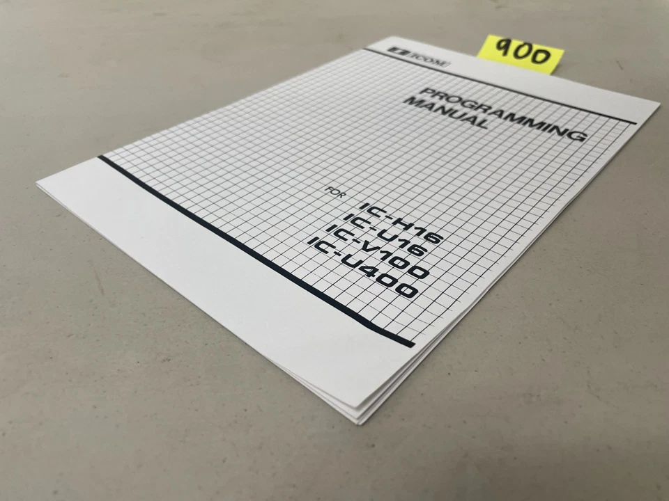 Spanish ICOM IC-R10 RECEIVER SCANNER ORIGINAL INSTRUCTION MANUAL - Image 3 of 4