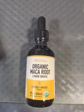 SM Nutrition Organic Maca Root Liquid Drops 2 Fl Oz 60ml Exp 12/26 P5