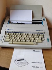 Adler Triumph Gabriele 100 elektrische tragbare Schreibmaschine, elektronische Schreibmaschine