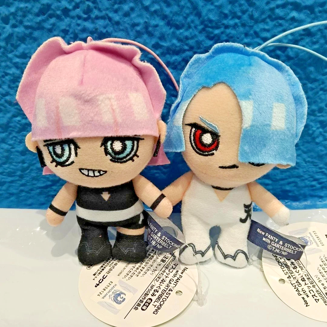 Panty & Stocking with Garterbelt Mascot Plush Doll Polyester