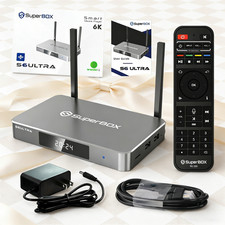 Genuine SuperBox S6 Ultra | 24/7 Support | Ef...