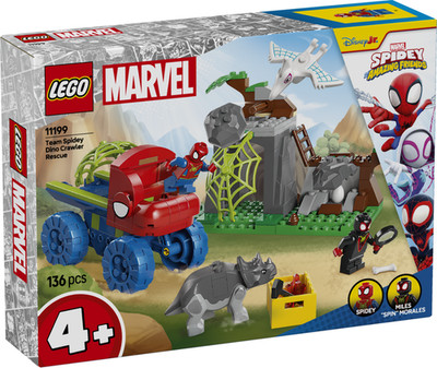 LEGO Marvel Super Heroes Spideys Team auf Rettungsmission im Dino-Truck (11199)