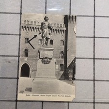 Budrio,Monumento A Quirico Filopanti,Tullo Golfarelli,animata,BO10