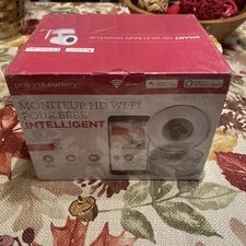 New Project Nursery Smart Wi-Fi HD Baby Monitor Works w/Amazon Alexa 
