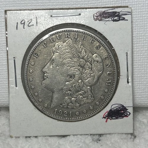 1921 S - Morgan Silver Dollar Very Fine 90% Silver