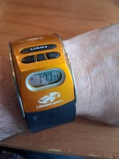 Ohsen Ultimate Sport Digital Watch Black Strap New Battery Working Order Rare