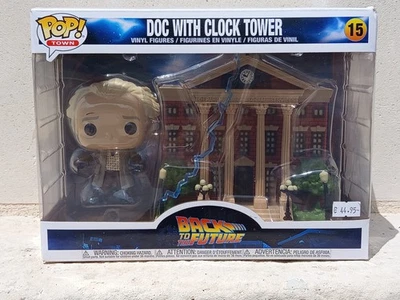 FUNKO POP - 15 - BACK TO THE FUTURE - DOC with clock tower -Retour vers le Futur - Photo 1/4