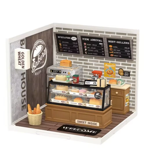 Rolife Super Creat Hágalo Usted Mismo Casa Miniatura 3D Puzzle Bloques de Construcción Foto 3 de 4