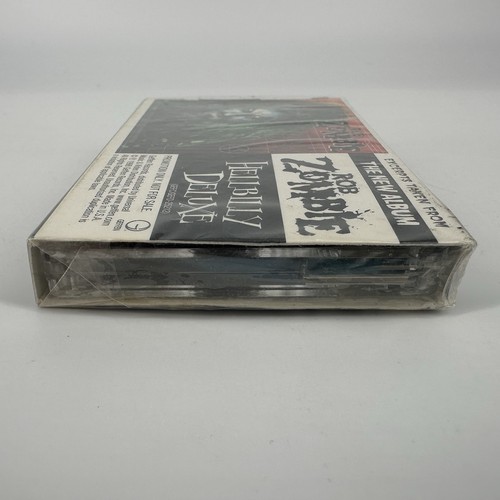 Rob Zombie Hellbilly Deluxe 1998 Promo Cassette Tape Rare Brand New Sealed - Picture 6 of 6