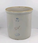 Vintage Red Wing Union Stoneware Crock 2 Gallon Antique Pottery No Cracks