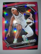 2025 Panini Prizm WNBA DANA EVANS #33 Pink Prizm /175- LV ACES