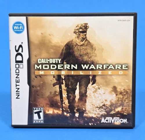 CALL OF DUTY: MODERN WARFARE MOBILIZED NINTENDO DS 2009 CIB ACTIVISION
