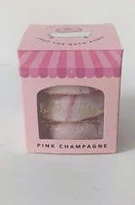 NCLA Beauty Bath Treats All Natural Bath Bombs Set of 3 Pink Champagne USA Made