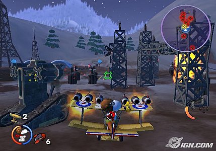 Snoopy vs. The Red Baron (Sony PlayStation 2, 2006)