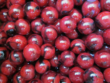 MARBLES 2 POUNDS 5/8" LADYBUG MEGA MARBLES