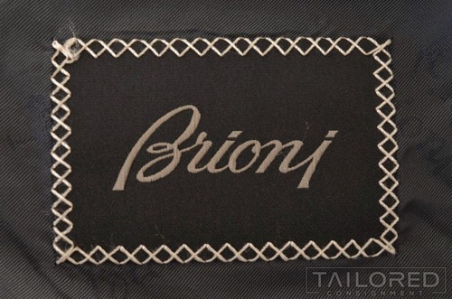 BRIONI Current Ravello Blue CASHMERE SILK Mens Blazer Sport Coat Jacket - 48 L - Picture 8 of 9
