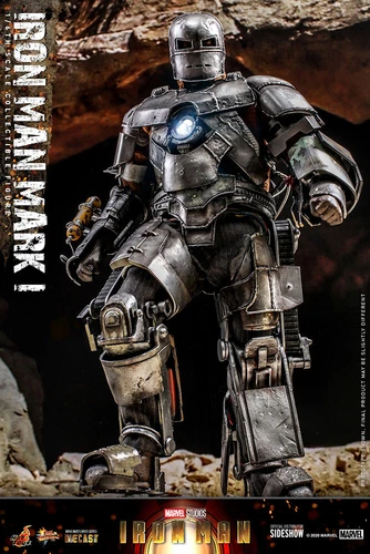 Figura Hot Toys MMS605 D40 Iron Man Mark I 1 Traje Diecast Escala 1/6 12" En Stock - Imagen 4 de 11
