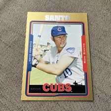 2005 Topps Retired Signature Edition Gold /500 Ron Santo #107 HOF