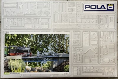 POLA G 331889 Bausatz Eisenbahnbrücke NEU & OVP