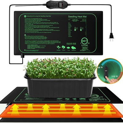 Seedfactor 10''x20.75'' Sämling Wärmematte Samen Keimung Vermehrung Klonstarter-