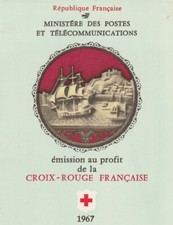 FRANCE NEUF carnet Croix Rouge N° 2016 année 1967 Timbre N° 1540 & 1541