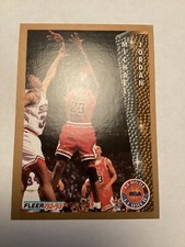1992-93 Fleer Michael Jordan League Leader Card #238 Chicago Bulls 💎💎💎