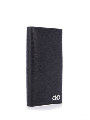 SALVATORE FERRAGAMO Men Revival Gancini Breast Pocket Wallet
