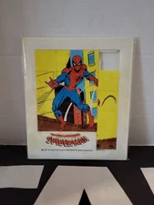 Amazing Spider-Man SLIDE Puzzle 1978 MARVEL UNIVERSE Vintage RARE Yellow