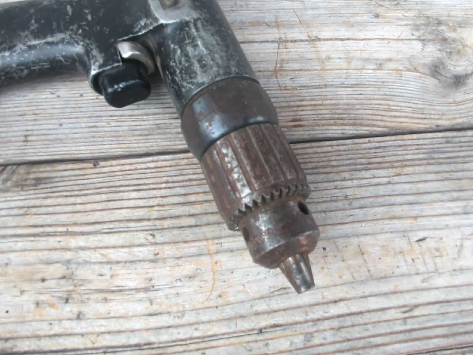 Vtg SNAP ON TOOLS 3/8"  Chuck Air Drill #PDR3A Pneumatic Tool PARTS REPAIR ONLY 