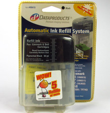 Dataproducts Premium Automatic Ink Refill System Black Lexmark & Dell Cartridges