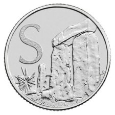 2019 A-Z 10p S - STONEHENGE  UNCIRCULATED FROM SEALED BAGS