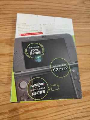 NINTENDO New 3DS LL XL Lime Green Black Console w/Box NTSC-J