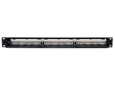Tripp Lite N252-024 24-Port Cat6 Cat5 Patch Panel Rackmount 110 Punch Down RJ45