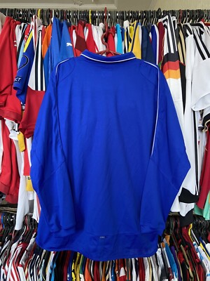 CHELSEA 2002 2003 HOME SHIRT JERSEY LONG SLEEVE UMBRO sz L MEN