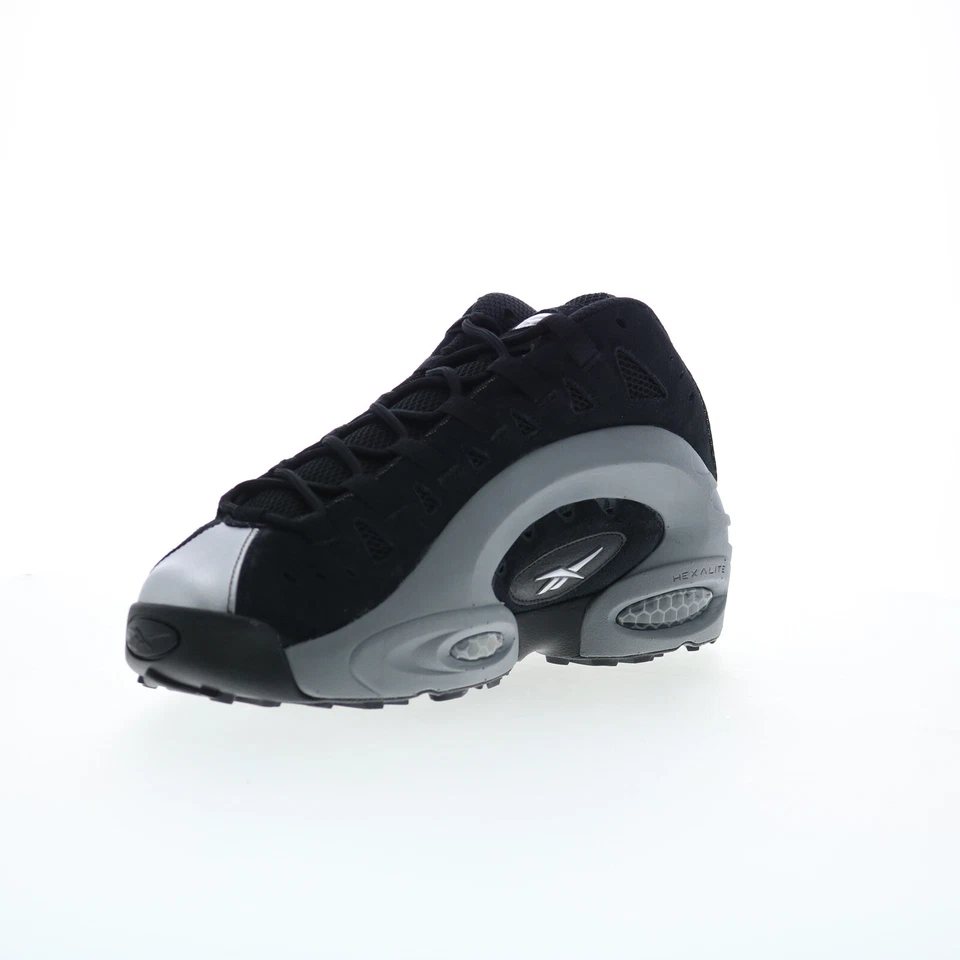 Zapatos deportivos de baloncesto Reebok ES22 Emmitt Smith para hombre de gamuza negra Foto 4 de 4