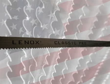 (132") 11' x 1" x .035 x 4/6  M42 Bi-Metal Blades Lenox Classic Pro 1 Pcs