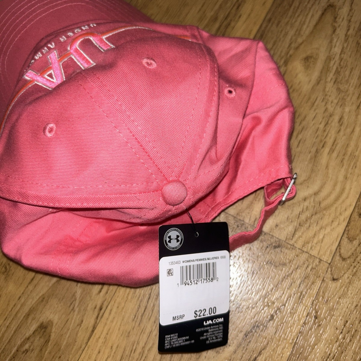 New Under Armour Women's UA Graphic Cap PINK | eBay