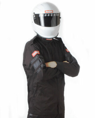 Racequip Black 5X-Large 111 Series Driving Jacket P/N 111000