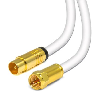 Horizon HD Unitymedia Anschlusskabel 135dB F-Kompressionsstecker = Koax-Stecker 
