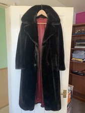 Faux Fur Coat Size 10