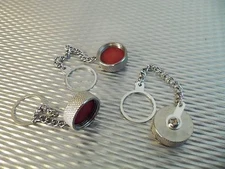 (1) Bird 43 Thruline Wattmeter QC Connectors Screw Covers Cap SO239 UHF N Female