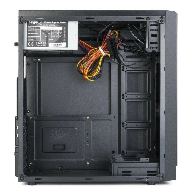 CASE ATX MYKA CL-03 CON ALIMENTATORE 500W e 2X USB 2.0 - Immagine 3 di 4