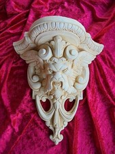 Fassadenstuck, Wandkonsole, Winkelstütze "Löwe" Beton / Gips, Stuck Steinfiguren