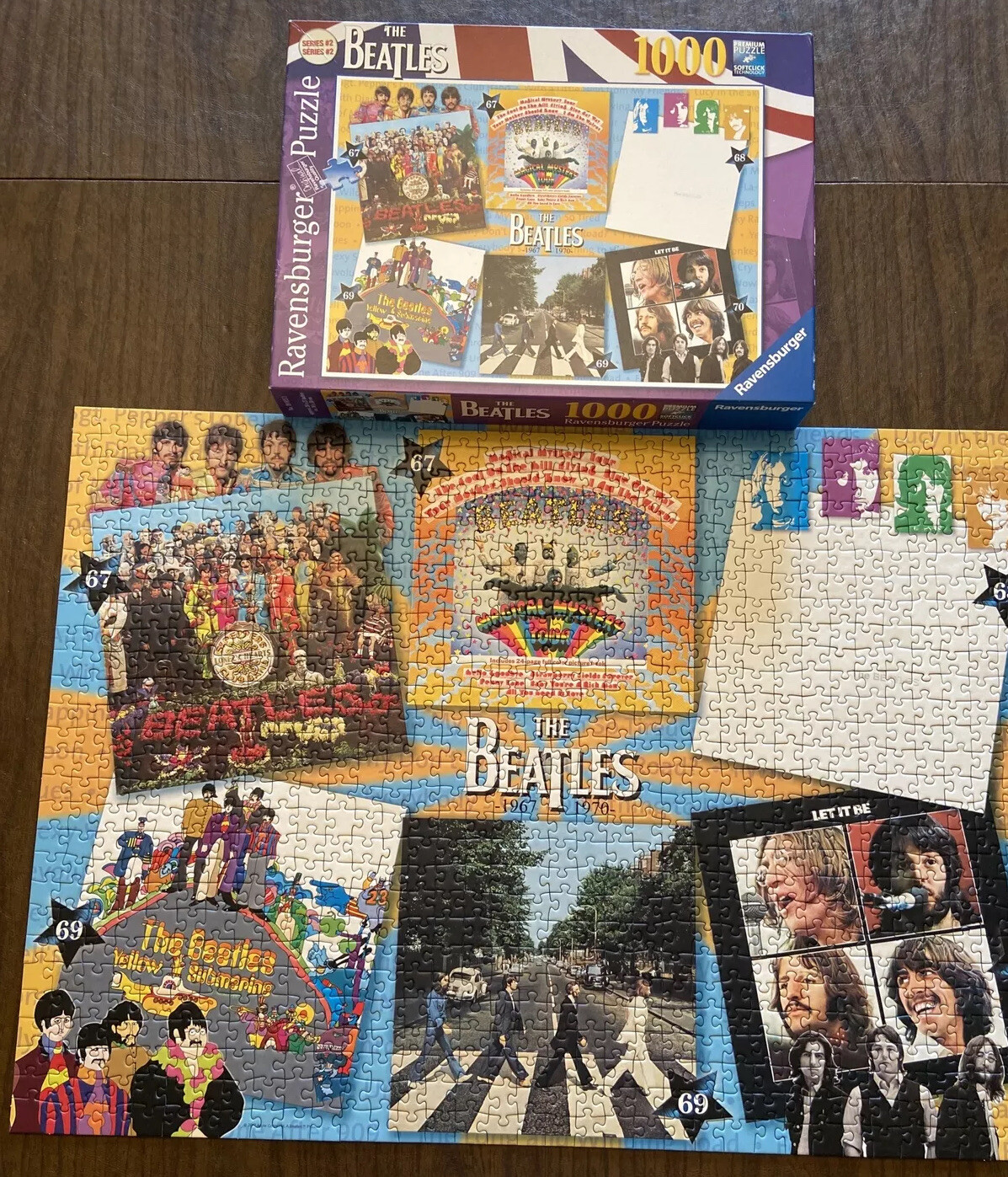 Ravensburger The Beatles 1000 piece Puzzle 20” x 27” - Series #2 ...