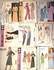 Vintage Sewing Patterns 60s-80s Special Occasion Dresses Gowns-U Pick Lot 40