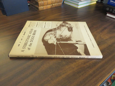 A Stereotaxic Atlas of the Dog's Brain Robert K S Lim HC 1960 FREE SHIP ...