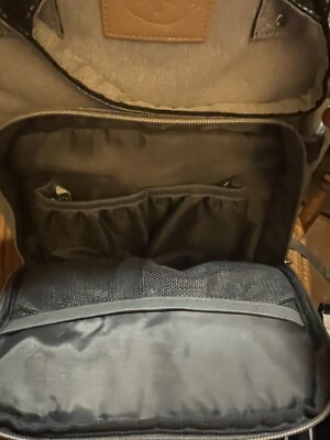 Sweet Lemon Gray Carry-All Diaper Bag Backpack | eBay display picture 2