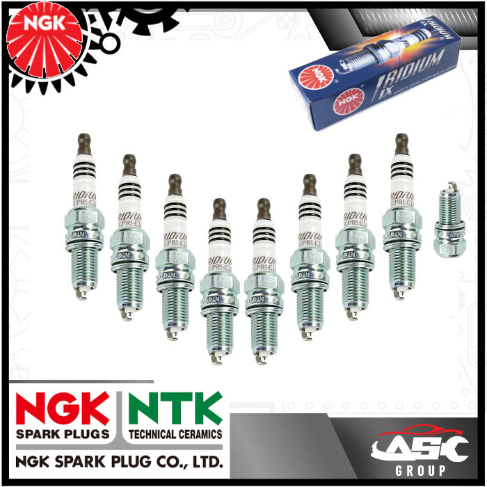 NGK Iridium IX Spark Plugs - Stk No: 2316 - Part no: DCPR9EIX - x8