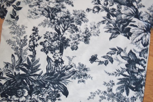 ERDEM Pembridge Blue Toile White Peter Cottn T-Shirt Mens Short Sleeve Small New - Picture 9 of 17