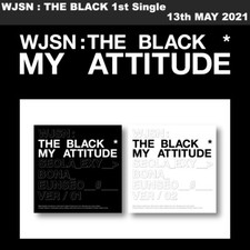 WJSN : THE BLACK MY ATTITUDE 1st Single CD+Photobook+Photocard+Etc+Tracking Num